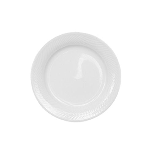 Eschenbach flacher Teller 16 cm Weiss für Vorspeisen und Beilagen