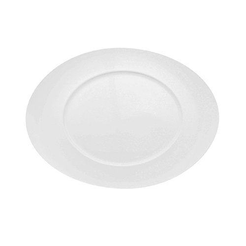 Eschenbach flacher ovaler Teller 23 cm Weiss für Gastronomie
