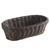 APS Korb , 28 x 16 cm, H: 8 cm , Polypropylen, braun
