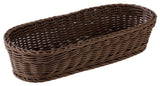APS Korb , 40 x 16 cm, H: 8 cm , Polypropylen, braun