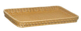 APS Korb -PROFI LINE- , 60 x 40 cm, H: 5 cm , Polypropylen, hellbeige