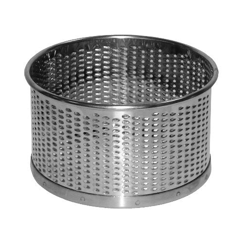 FEUMA Käsereibzylinder 4,0 mm aus Edelstahl, ideal für die Gastronomie.