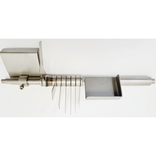 FEUMA Fächermessersatz 7,5 mm ASETSM aus Edelstahl für präzise Lebensmittelverarbeitung