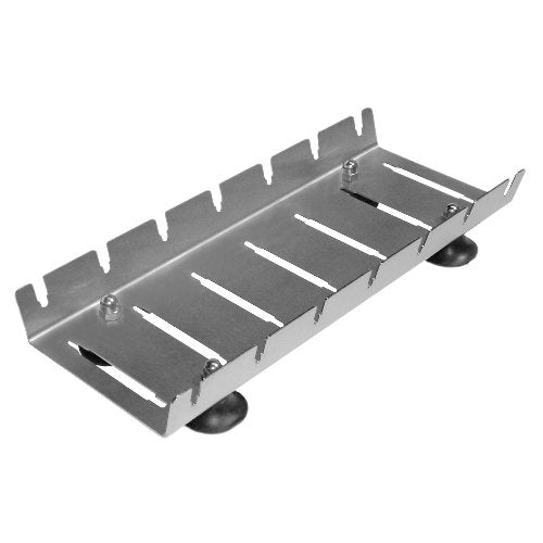 FEUMA Scheibenständer SST 1 aus Edelstahl für SUPRA 6e Gemüseschneider, platzsparend und leicht.