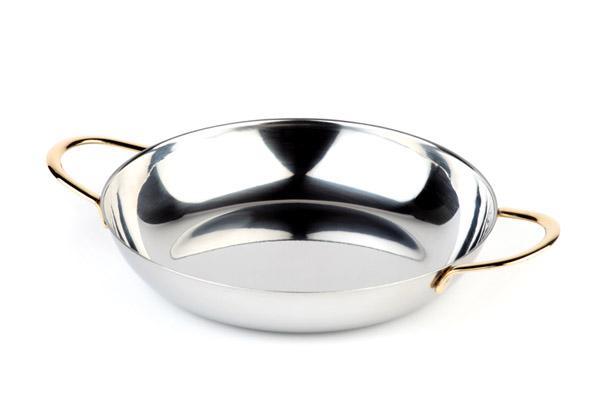 APS Servier- / Beilagenschale, Ø 28 cm, Edelstahl poliert, für Gastronomie