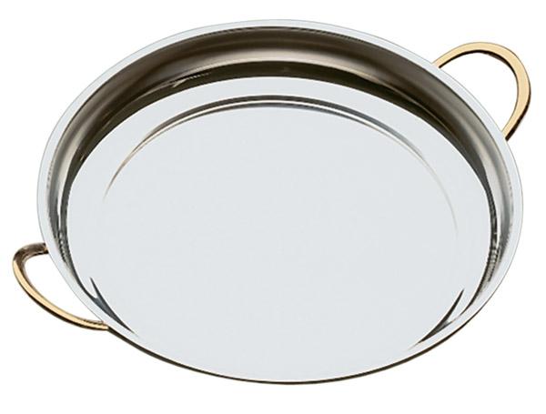 APS Servierpfanne Ø 40 cm aus Edelstahl für Gastronomie