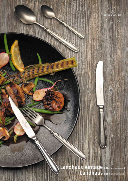 Picard & Wielpütz LANDHAUS Salatlöffel 6162 aus Edelstahl für Gastronomie