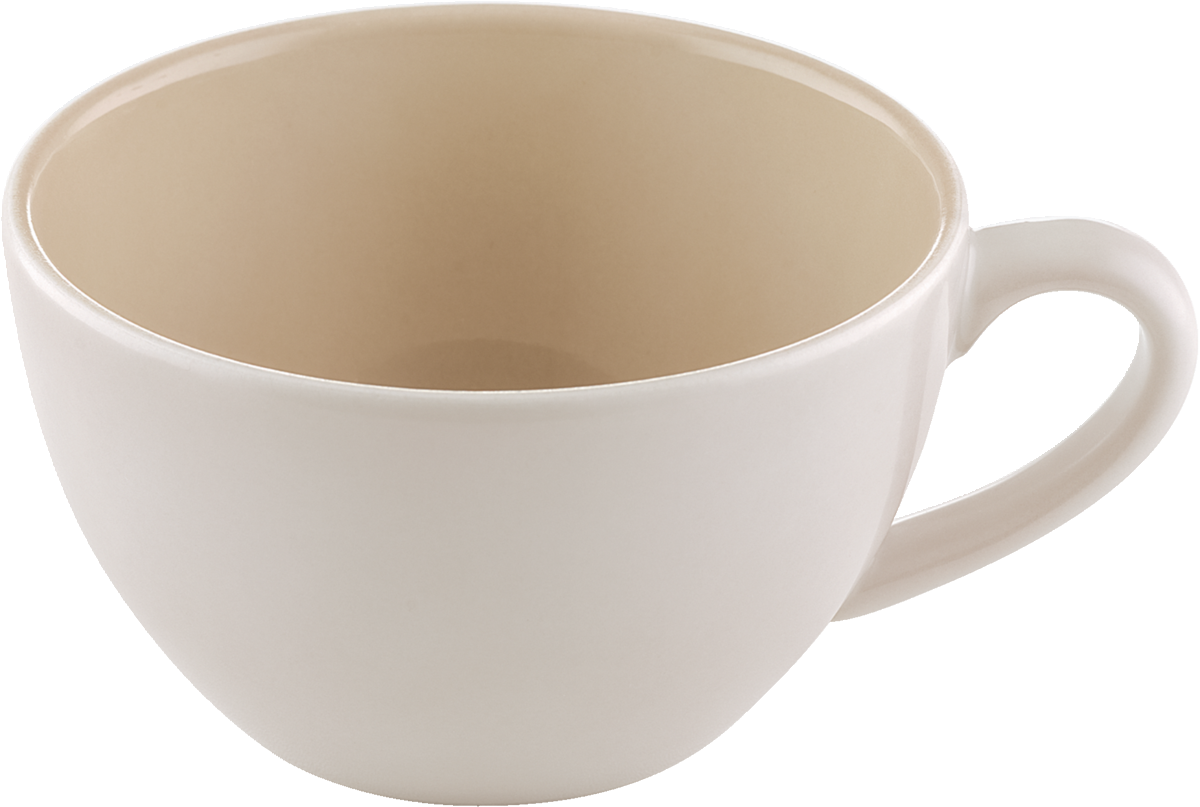 BHS tabletop AG Obertasse 0.45l aus Porzellan für Heißgetränke in der Gastronomie.