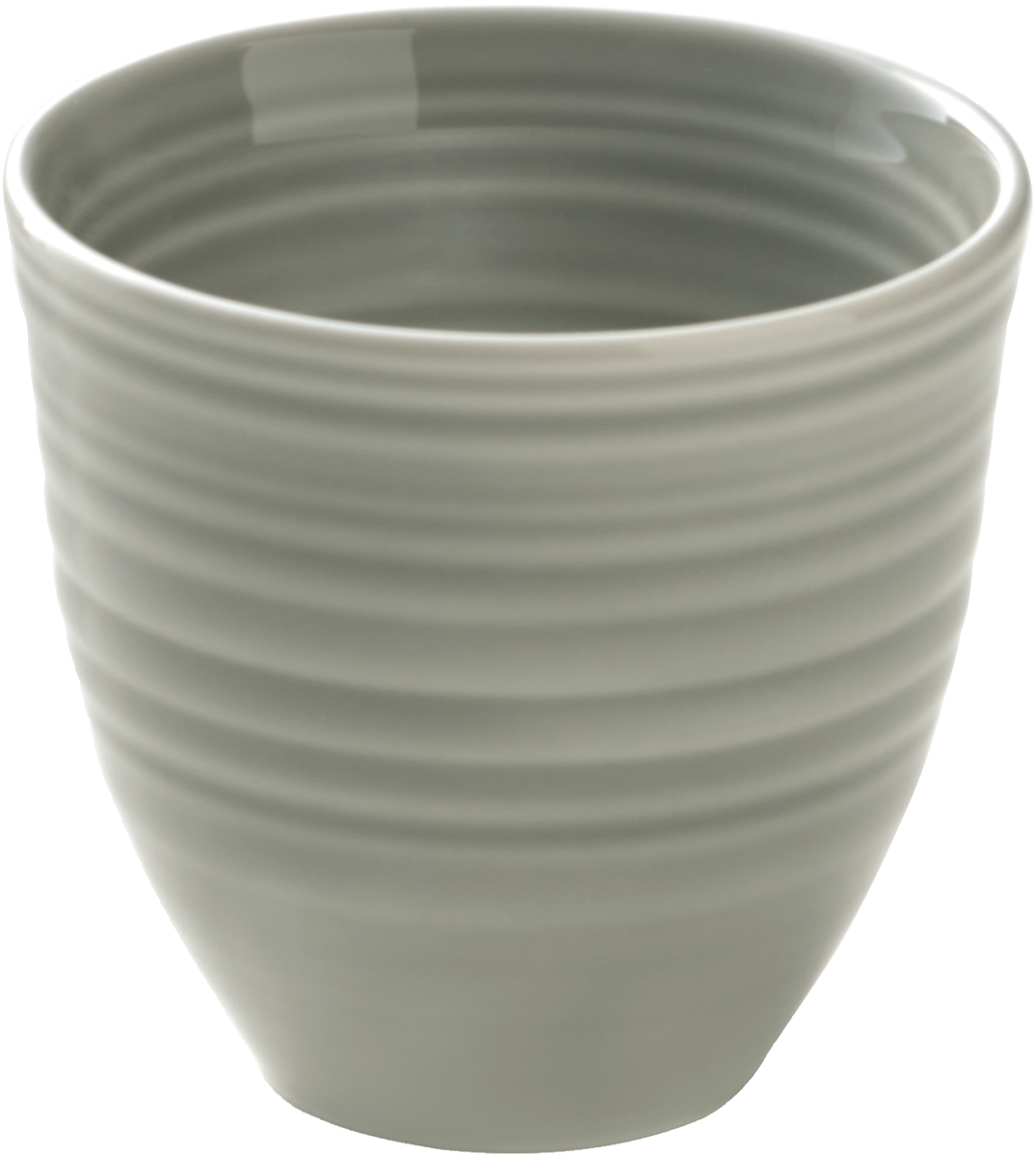 BHS tabletop AG Bowl rund Struktur GRAY 10cm aus Porzellan für Gastronomie