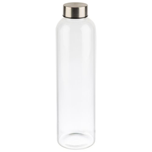 APS Trinkflasche -EVERFILL- aus Glas mit 0,75 Litern Fassungsvermögen.
