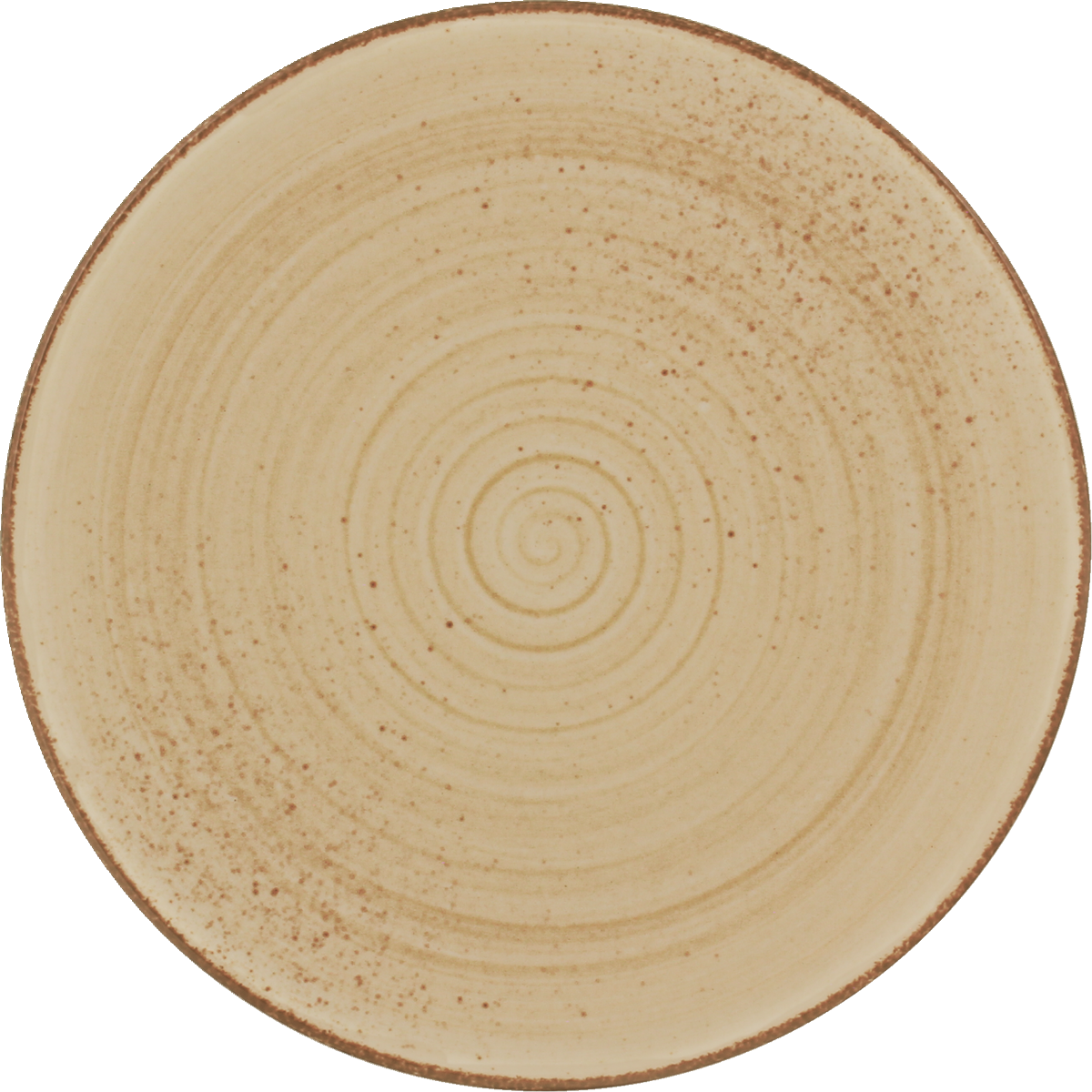 BHS tabletop AG Teller flach rund coup 15cm - RUSTIC SAND für ansprechende Speisenpräsentation