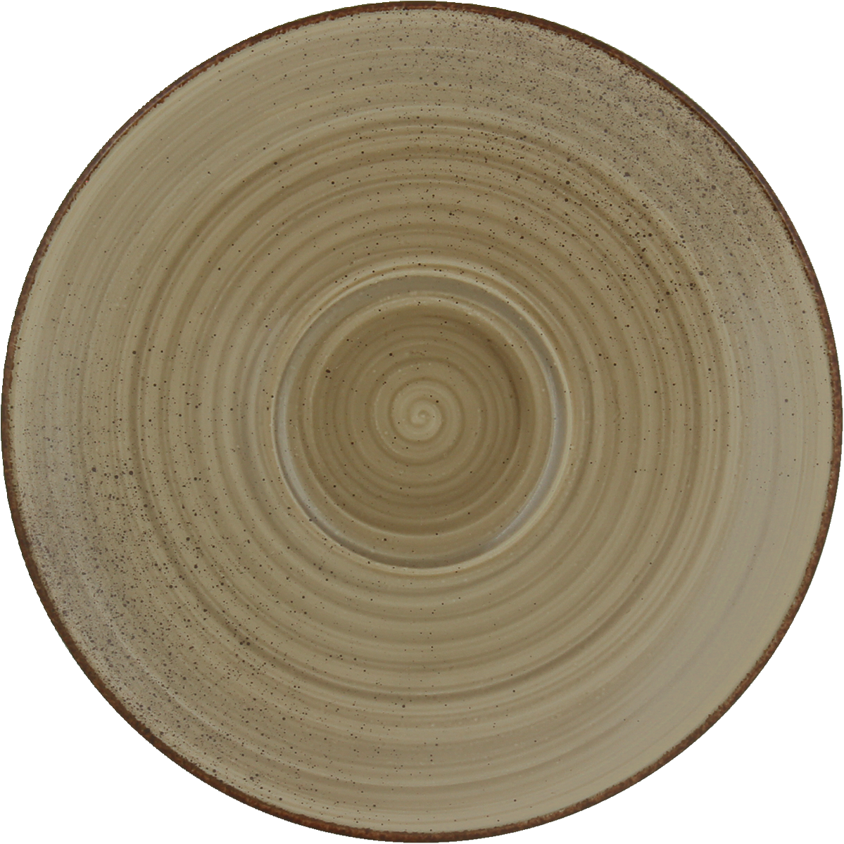 BHS tabletop AG Untertasse rund 12cm - RUSTIC WOOD für gastronomische Anwendungen