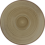 Bauscher Untertasse rund 19cm - RUSTIC WOOD