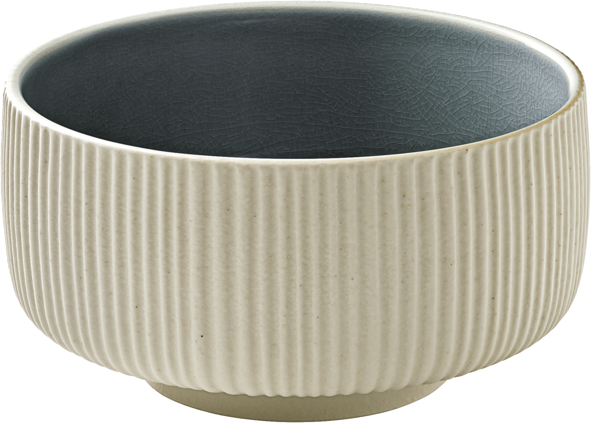 BHS tabletop AG NARA Schüssel rund Relief grau 15cm für die Gastronomie