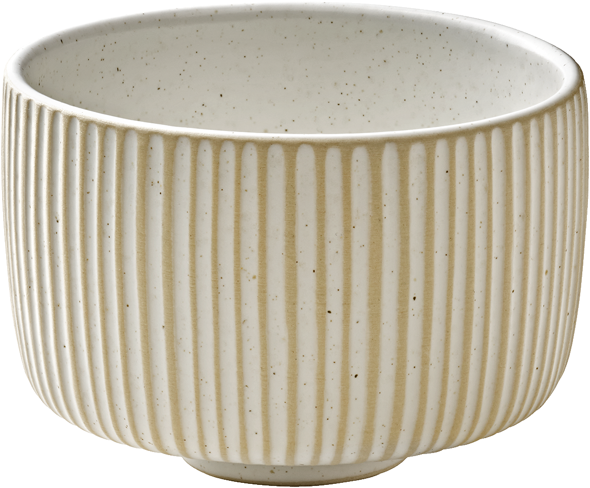 BHS tabletop AG NARA Becher Relief weiß 0.30l für Gastronomie