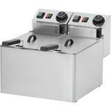 RM Gastro Friteuse 2x4 Liter, 2 x 2,1 kW 230 V