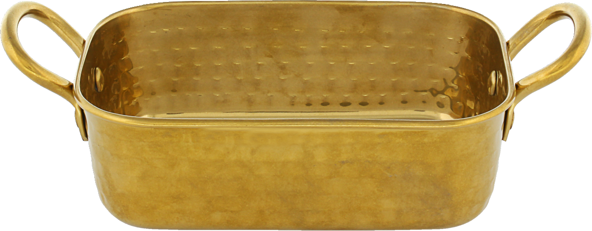 BHS tabletop AG Pfännchen rechteckig gold 15x10cm für Buffet und Gastronomie