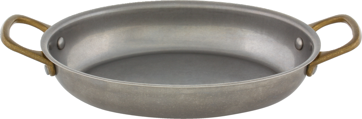 BHS tabletop AG Pfännchen oval silber 19x14cm, ideal für Buffet und Speisenpräsentation