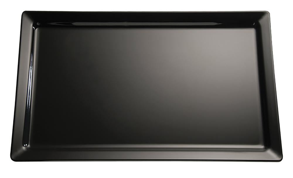 APS GN 1/2 Tablett -FRIENDLY- in Schwarz, geeignet für Gastronomie und Catering