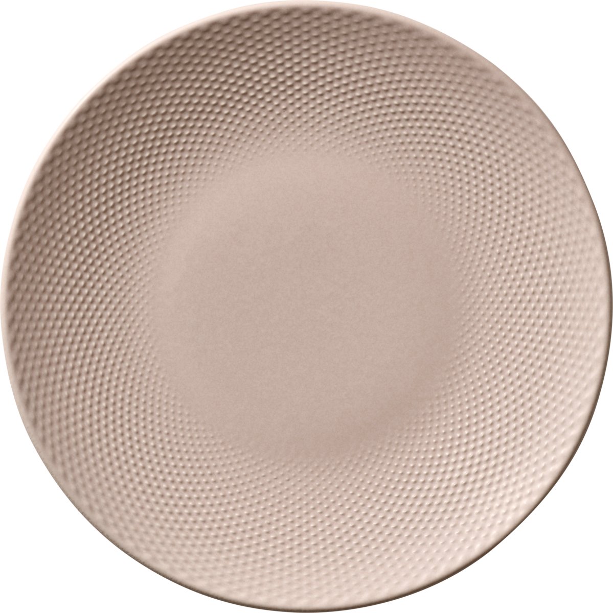 BHS tabletop AG Teller flach rund coup Relief blush 28cm für ansprechende Speisenpräsentation.