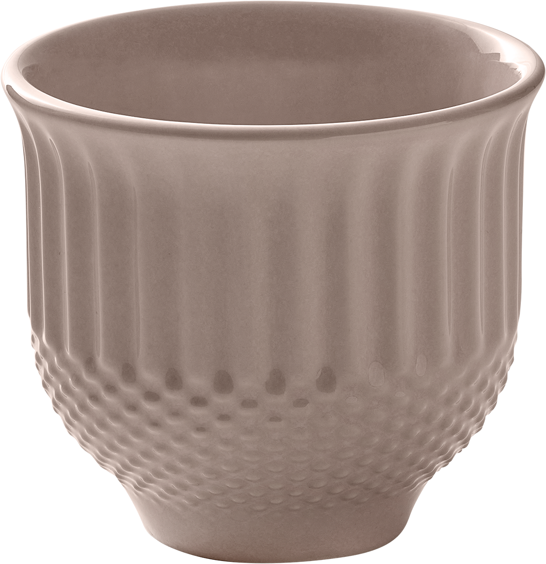 BHS tabletop AG Becher Relief blush 0.30l für Getränke im Gastronomiebereich