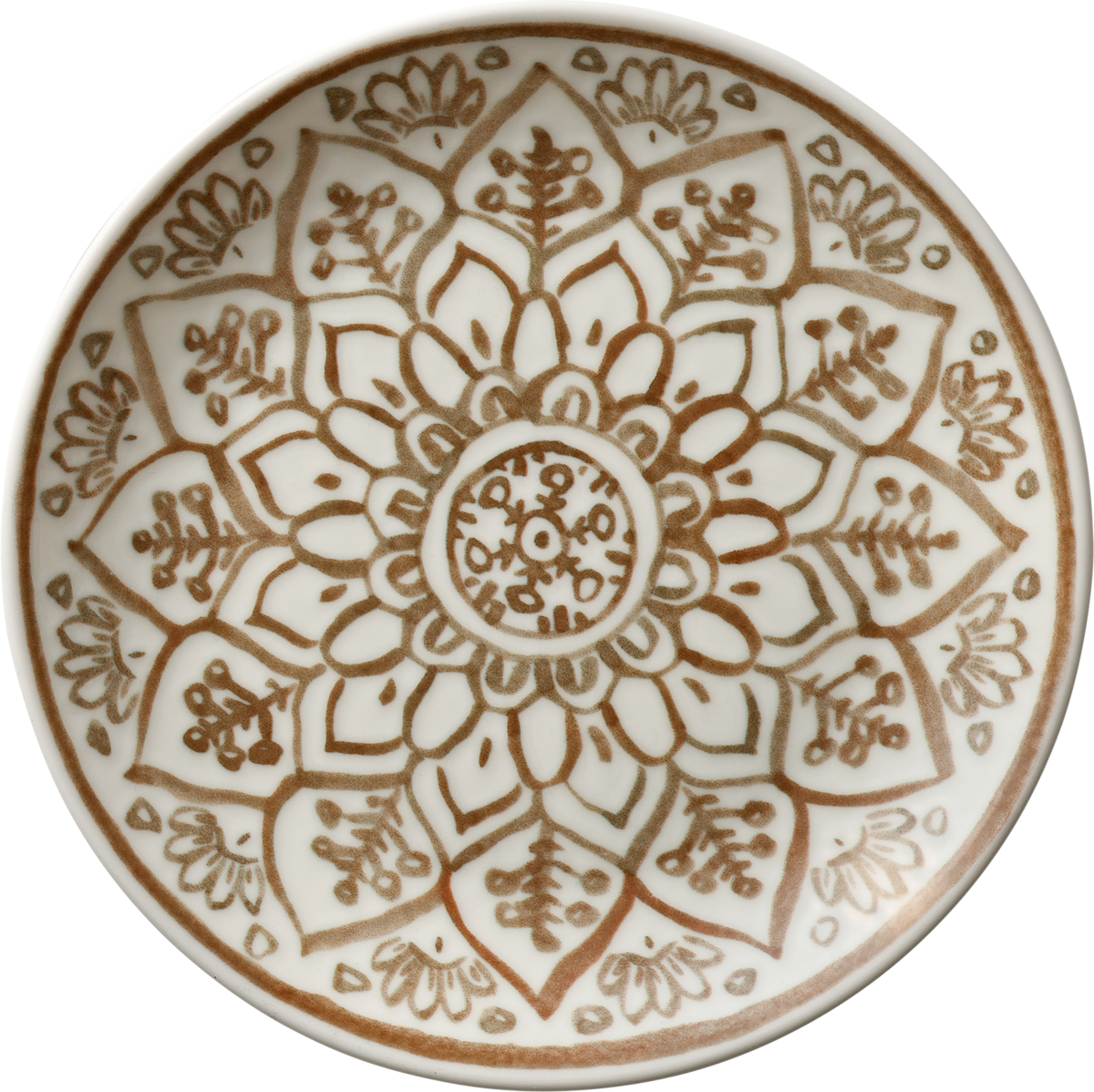 BHS tabletop AG Teller flach rund coup sienna 21cm für die Präsentation von Speisen