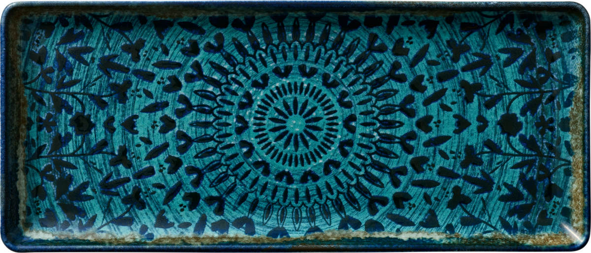 BHS tabletop AG rechteckige Platte indigo 35x15cm für die Gastronomie