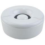 APS Windaschenbecher -GLOW- , Ø 11,5 cm, H: 5 cm , Melamin, weiß
