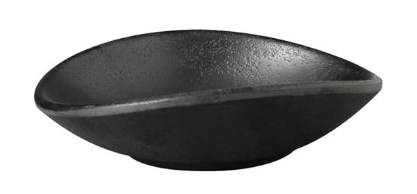 APS Schale -ZEN- in schwarz, Melamin, für Gastronomie, 11 x 10 cm