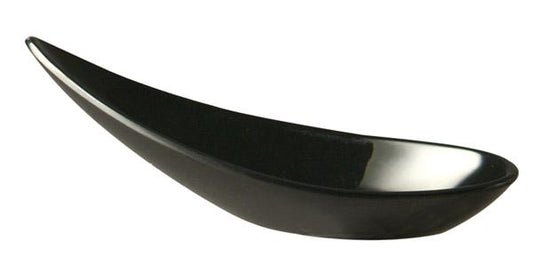 APS Fingerfoodlöffel -MING HING- aus Melamin, schwarz, ideal für Fingerfood