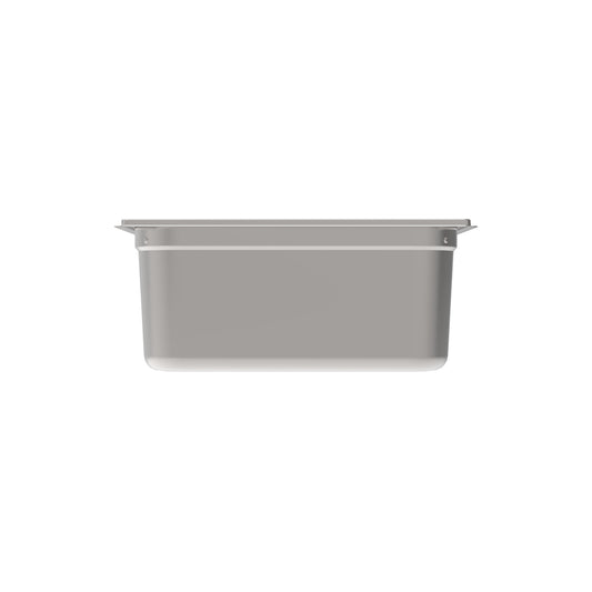 Rieber GNONE®-Behälter 2/3 150 aus Edelstahl für hygienische Lagerung und Transport von Speisen.