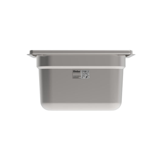 Rieber GN-Behälter 1/9 100 aus Edelstahl für die Gastronomie