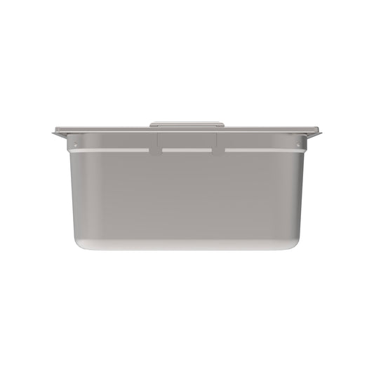 Rieber GNONE®-Behälter 1/3 150 mit Fallgriffen für hygienische Lagerung und Transport