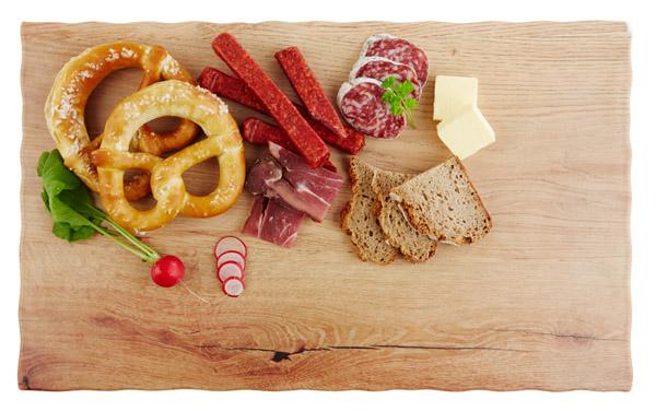 APS GN 1/1 Tablett aus Melamin in Holzoptik für Gastronomie