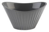 APS Schale -MINI- , 9,5 x 5,5 cm, H: 5,5 cm , Melamin, anthrazit, 0,07 Liter