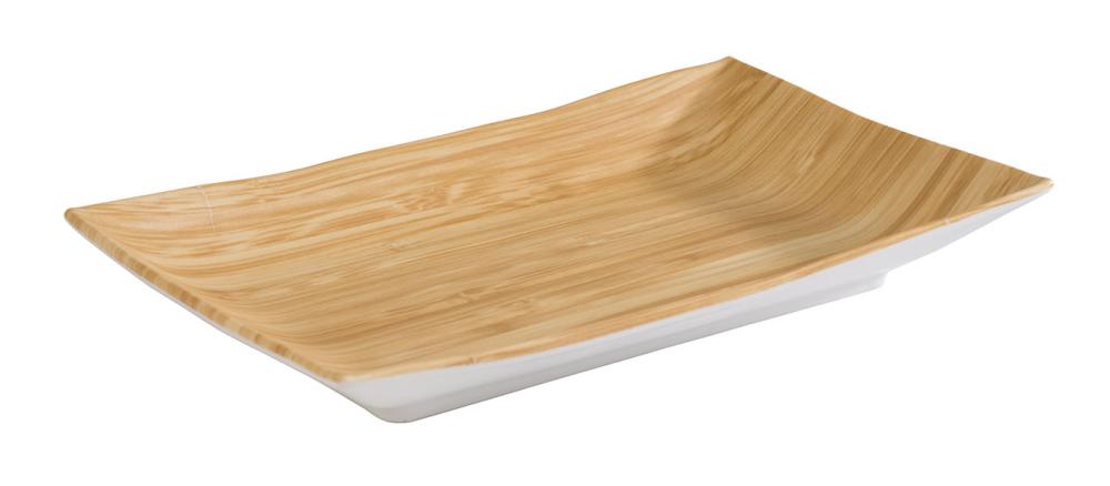 APS Tablett -BAMBOO- aus Melamin, 21 x 13 cm, ideal für Gastronomie