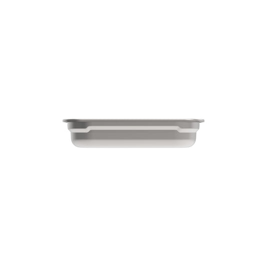 Rieber GN-Beilagenschale 1/6 32mm aus Edelstahl für hygienische Lagerung und Transport