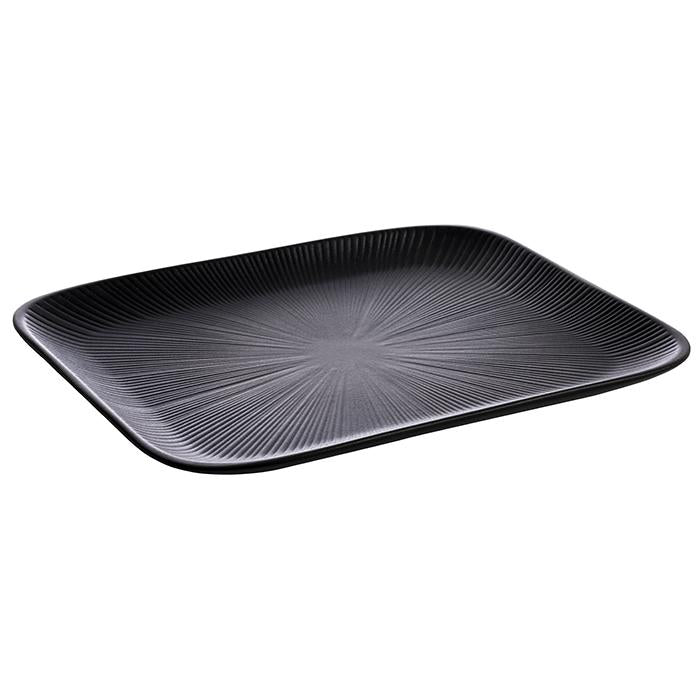 APS GN 1/2 Tablett -NERO- aus Melamin, ideal für Gastronomie