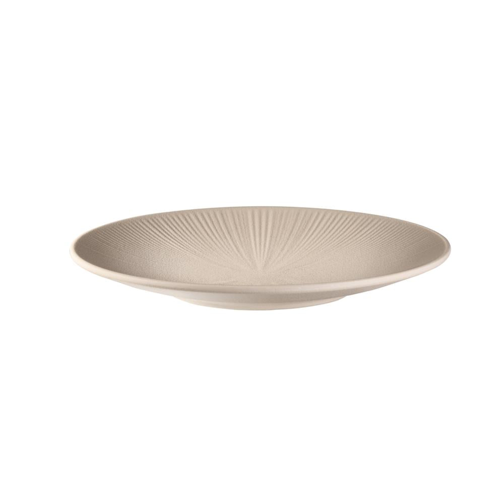APS Teller -NERO- aus Melamin, Ø 26 cm, ideal für Gastronomie.