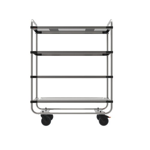 Rieber Servierwagen 1060 mit 4 Borden für den professionellen Einsatz in der Gastronomie