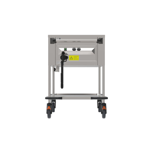 Rieber ZUB 2-Wannen Warmhaltewagen für effiziente Speisenverteilung