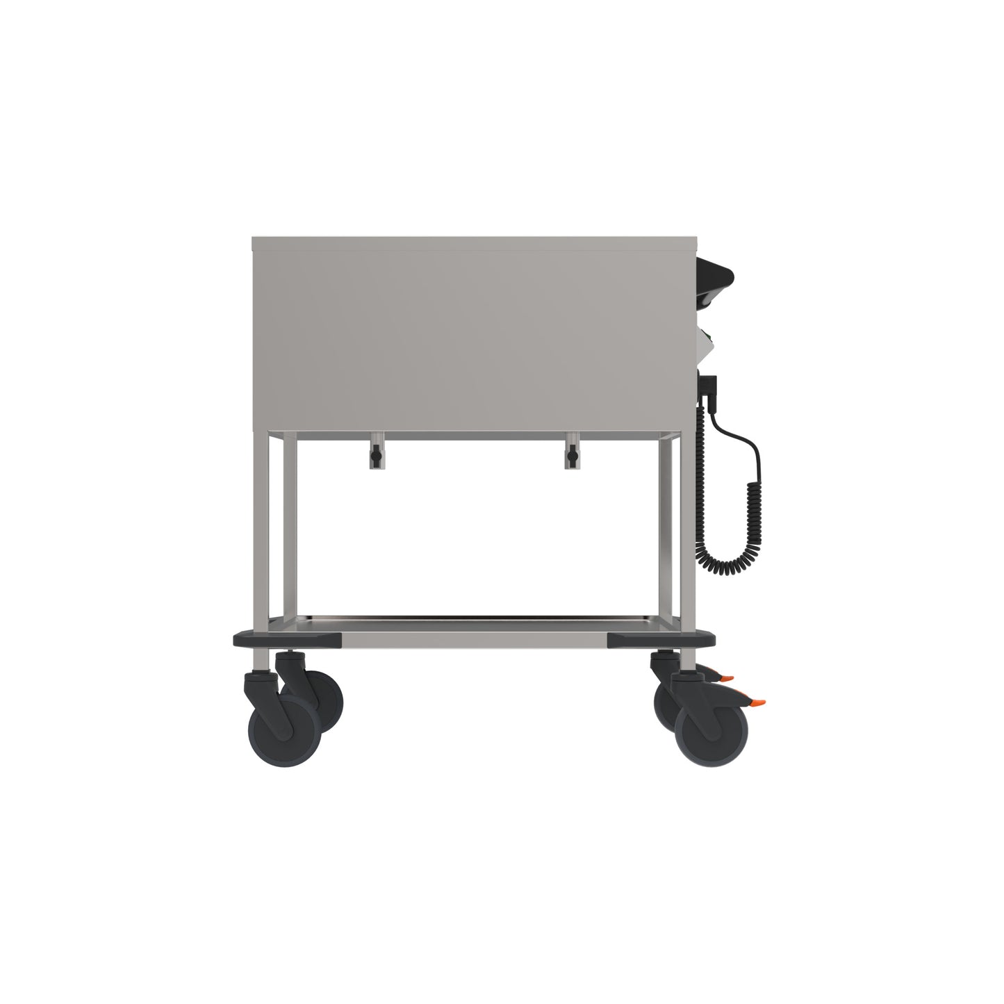 Rieber ZUB 2-Wannen Warmhaltewagen für effiziente Speisenverteilung