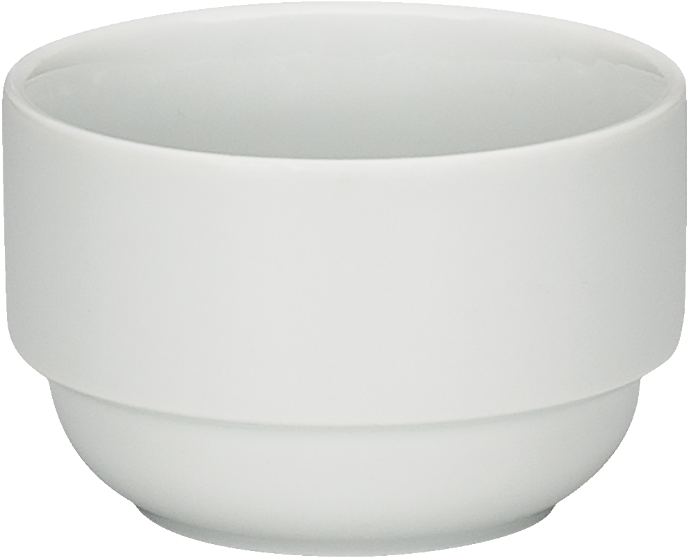 BHS tabletop AG Bowl rund stapelbar 8cm aus Porzellan für Gastronomie