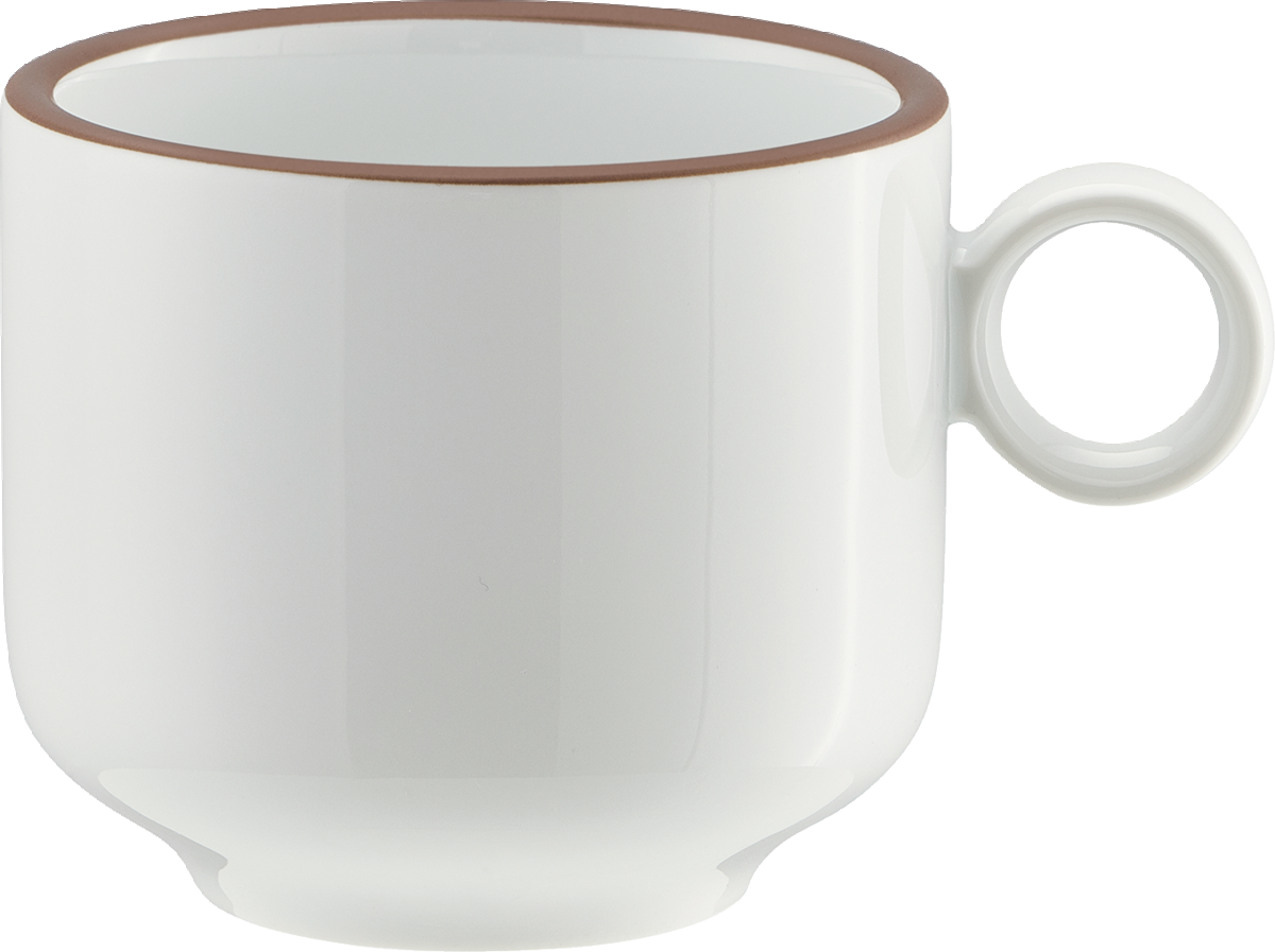 BHS tabletop AG Obertasse 0.26l aus Porzellan für Gastronomie