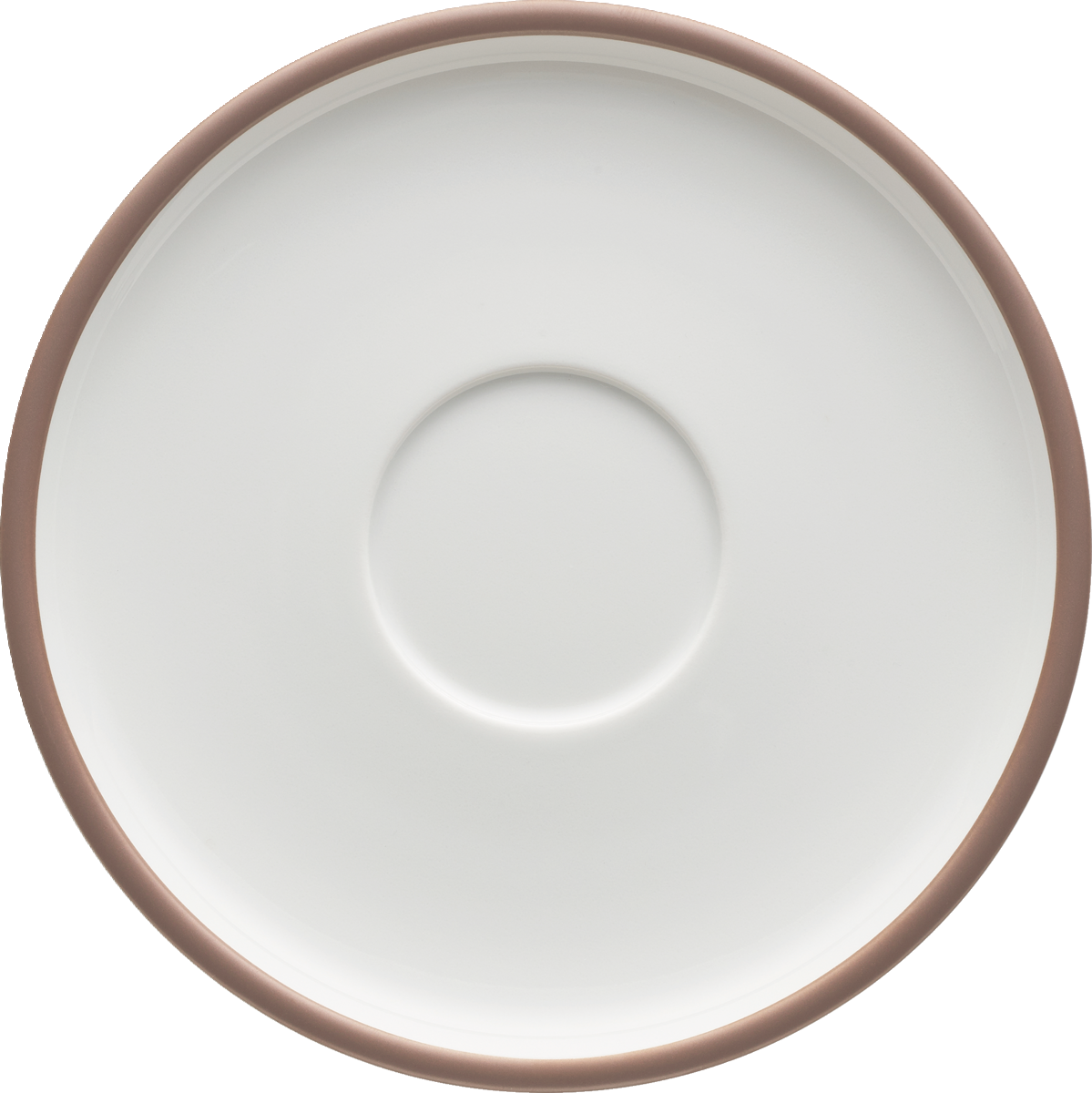 BHS Kombi-Untertasse rund 17cm aus Porzellan für Gastronomie