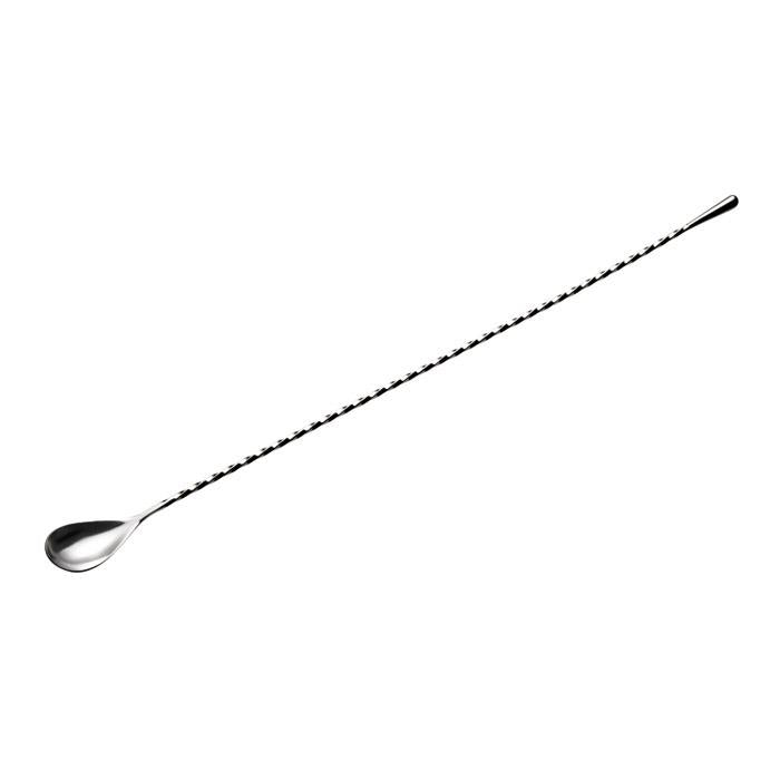 APS Barlöffel aus Edelstahl, 40 cm, für Cocktails und Getränke