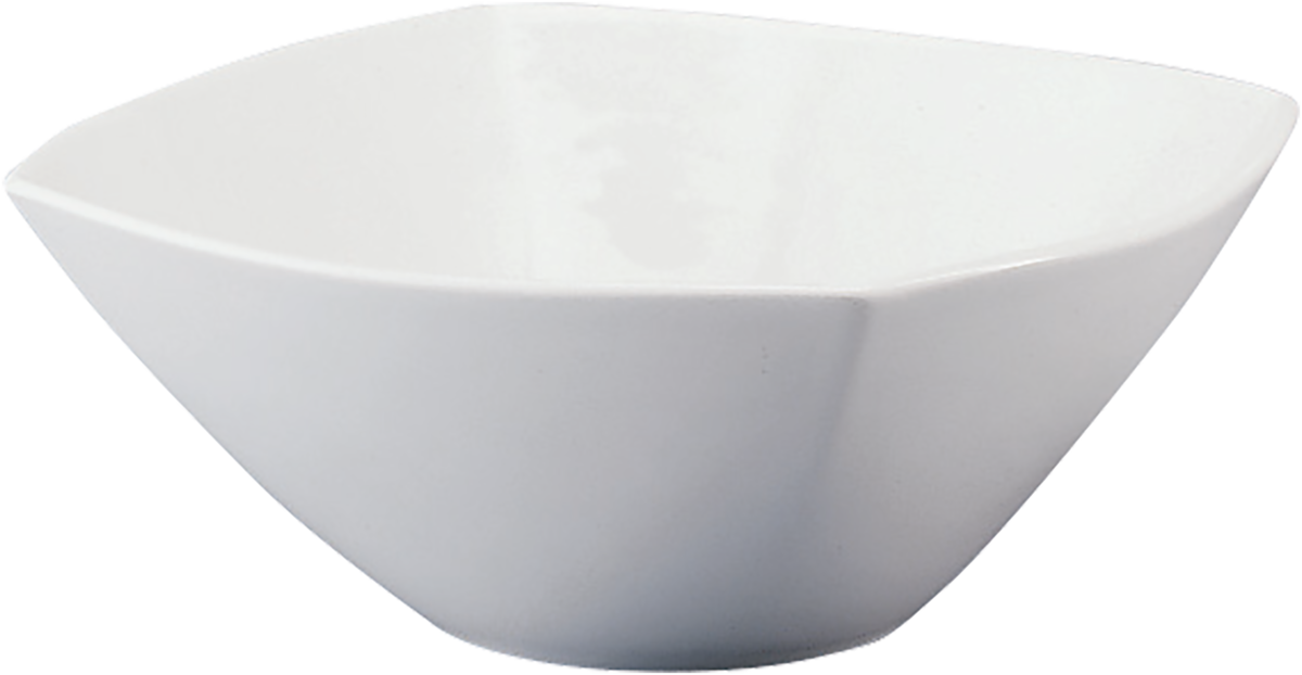 BHS tabletop AG Schüssel viereckig 31x31cm aus Porzellan für die gastronomische Präsentation.
