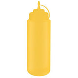APS Quetschflasche , Ø 8 cm, H: 26,5 cm, 1.025 ml , Polyethylen, gelb