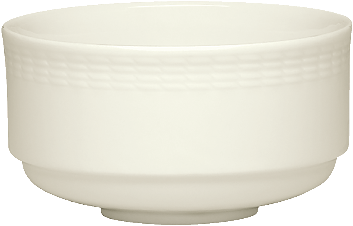 BHS tabletop AG Bowl rund Relief 10cm für Gastronomie und Catering