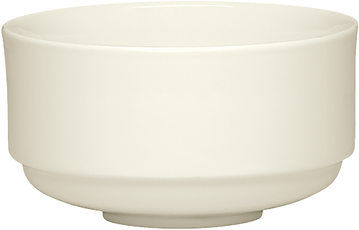 BHS tabletop AG Bowl rund stapelbar 10cm, ideal für Gastronomie und Catering.
